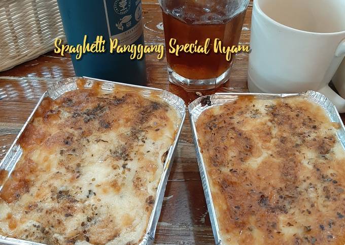 Resep Spaghetti Panggang Special Ayam Oleh Alifah Lestari Cookpad