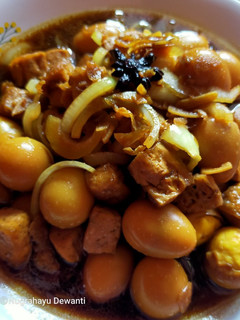 Foto resep Telur Puyuh Tahu Masak Kecap
