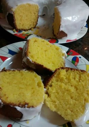Una foto de Torta de mandarina