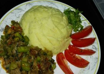 Easy Cooking Recipe Mushed potatoes and Beef Delicious Simple Easy Cooking Recipe Mushed potatoes and Beef Delicious Simple