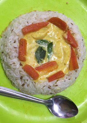 A picture of Jeera Rice.
