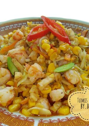Foto resep Tumis Udang Sayur Pete