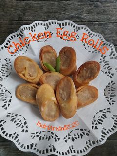 Foto resep Chicken Egg Rolls