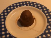 Una foto de trufas con crema de leche