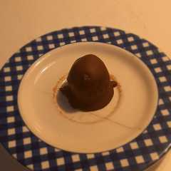 Una foto de Trufas de brownie