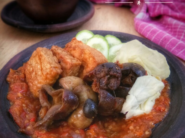 Ternyata ini lho! Cara termudah memasak Hati Ampela, Tahu &amp;amp; Tempe Ungkep Penyet Sambal yang enak