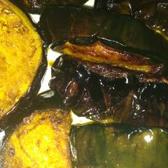 A picture of Begun Bhaja.