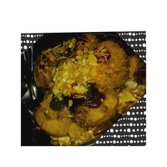 A picture of Sevpuri Chaat.