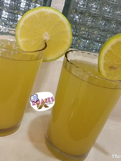 A picture of Pineapple drink my own way.