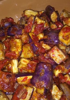 Foto resep Balado terong ungu
