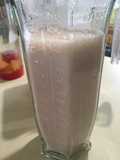 Batido de Fresas-Banana-Avena (smoothie)