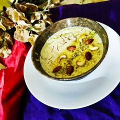 A picture of Sweet potato Kheer.