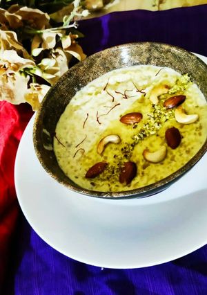 A picture of Sweet potato Kheer.