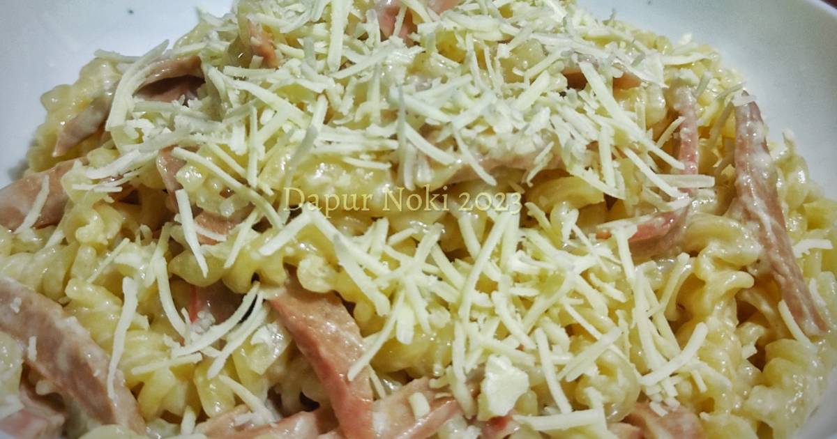 Resep Macaroni Spiral Carbonara Oleh Indah Lestari Cookpad Resep Macaroni Spiral Carbonara Oleh Indah Lestari Cookpad