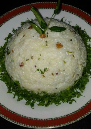 A picture of Curd Rice.