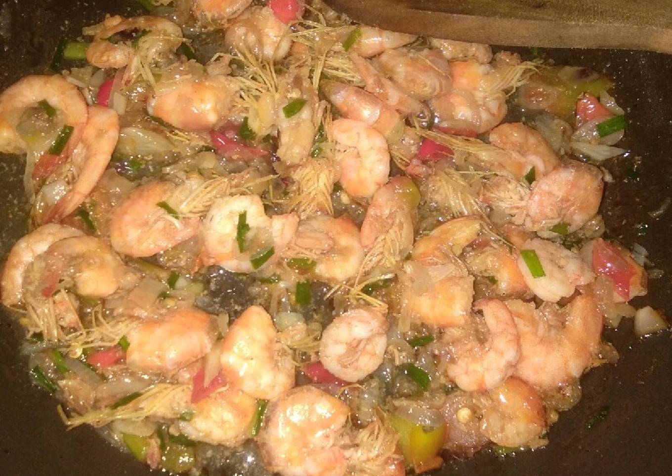 Oseng Udang sedap gurih