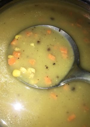 صورة لوصفة شوربة كريمة الفطر ب الدجاج