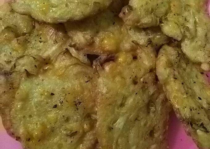 Resep Bakwan jagung lembut yang Enak