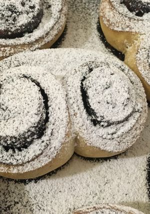 Kakaós csiga recept fotója