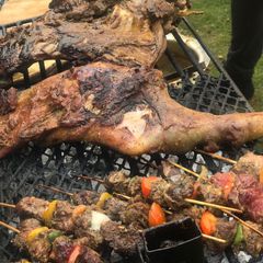 A picture of Mbuzi choma.