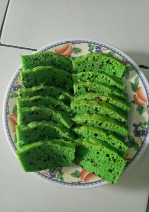 Foto resep Bolu kukus pandan