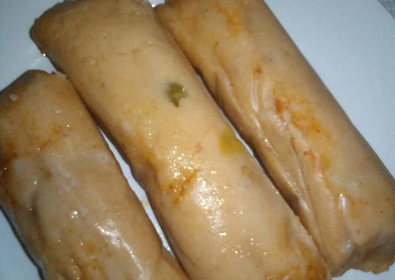 Tamalitos pizques o tamal de frijol