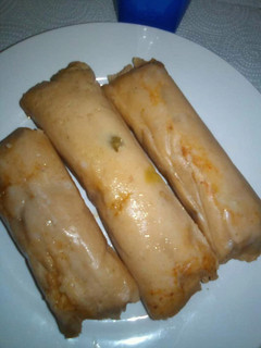 Una foto de Tamalitos pizques o tamal de frijol