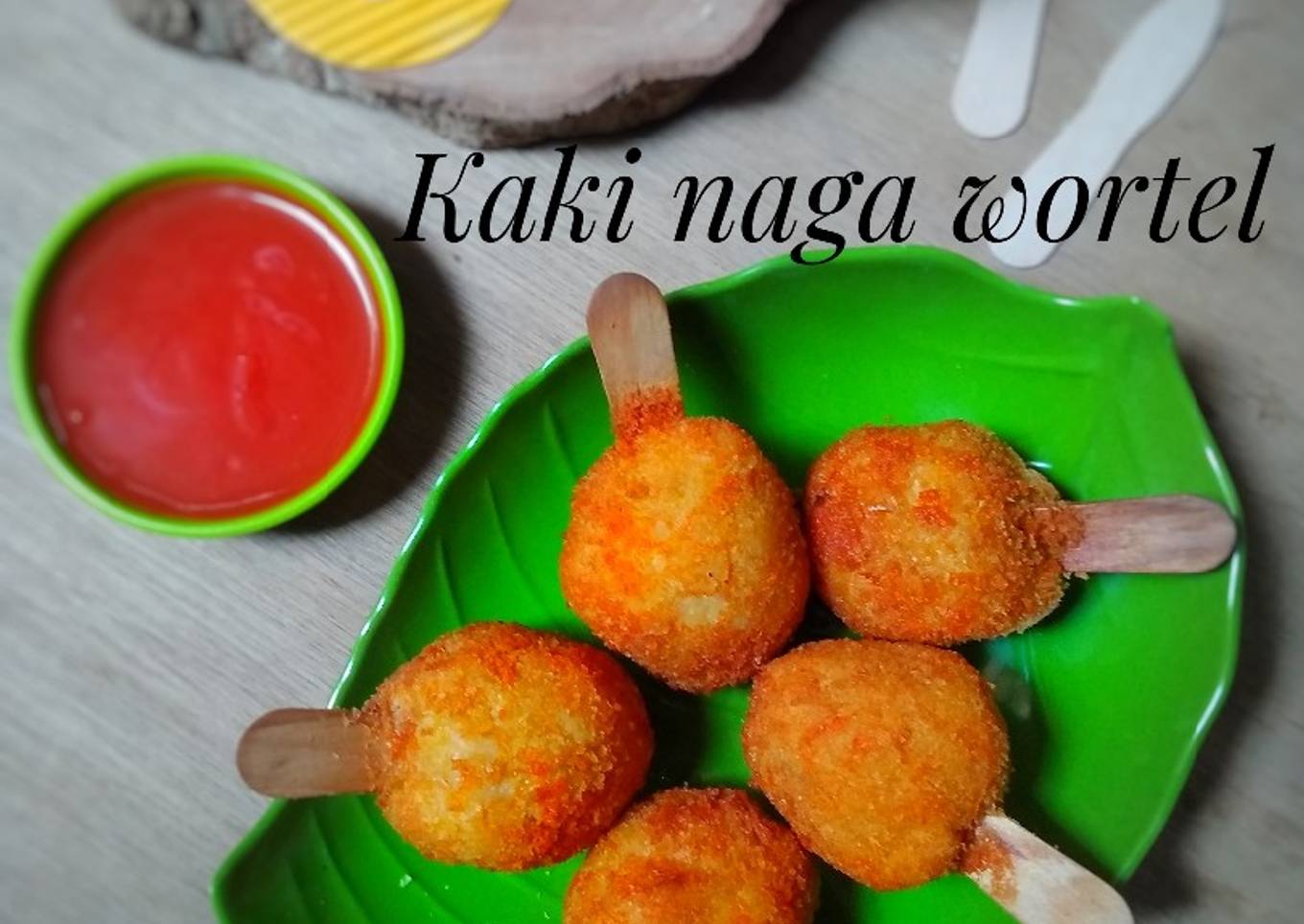 Kaki Naga Ayam Wortel