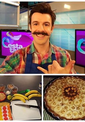 Una foto de Tarta "El ritual de la banana"