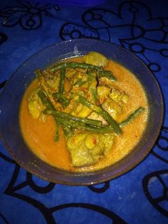 Foto resep GuLai Ayam kacang panjang