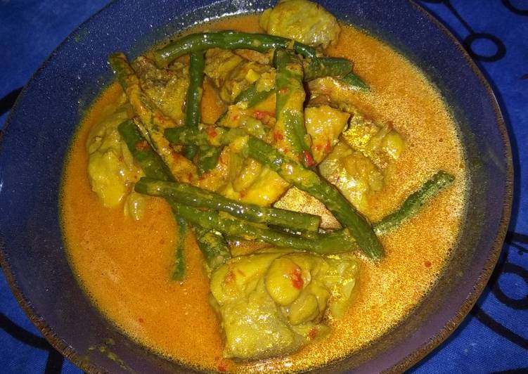 Resep GuLai Ayam kacang panjang yang Enak Banget