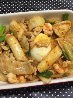 韓式泡菜炒年糕/清冰箱 的食譜成品照片