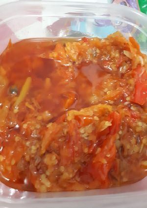 Foto resep Sambal melotot untuk ayam penyet dan geprek