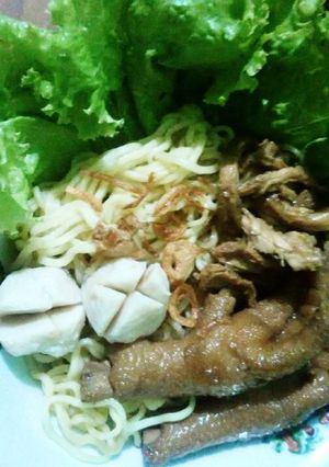 Foto resep Mie Ayam Ceker