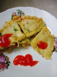 Foto resep Telur dadar tepung