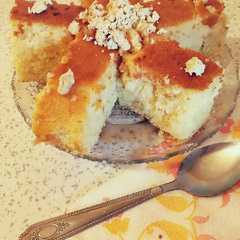 بسبوسة ممممم 😋-レシピのメイン写真