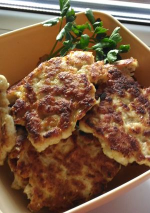 Фото Быстрые куриные котлетки-растрёпки.