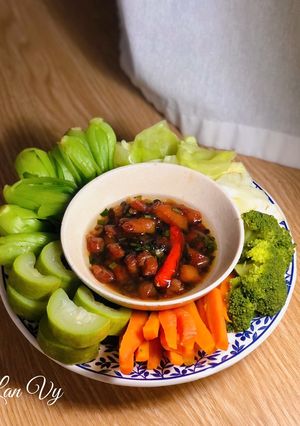 Hình của món Kho quẹt.