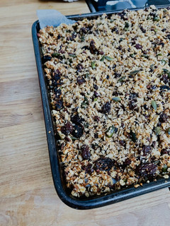A picture of Muesli - low sugar, nut free & delicious.