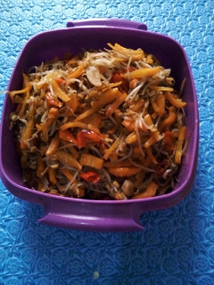 Foto resep Oseng mercon cambah dan wortel