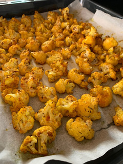 Una foto de Coliflor al horno con especias
