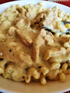 🧡Pikáns csirkemell ragu - mustáros, sajtos, tejszínes, tárkonyos egytálétel🧡 recept fotója