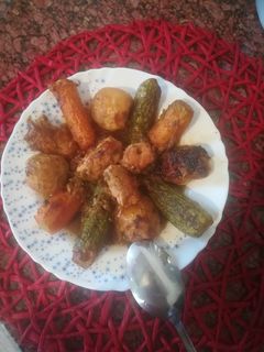 صورة لوصفة خضر محشية فالفرن