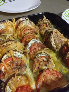 Una foto de Verduras al horno