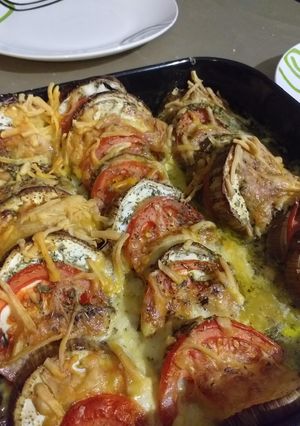 Una foto de Verduras al horno