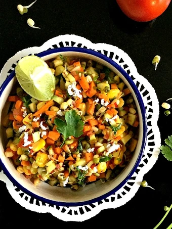 Recipe Mango, Sweet Corn and Mung Bean Sprouts Salad the  Makes Drooling Perfect