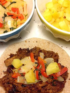 Una foto de Tacos al pastor - receta mexicana