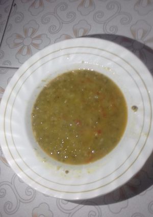 A picture of Stewed green grams.