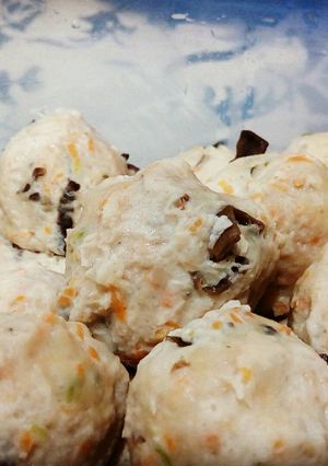 Foto resep Bakso Ikan Jamur