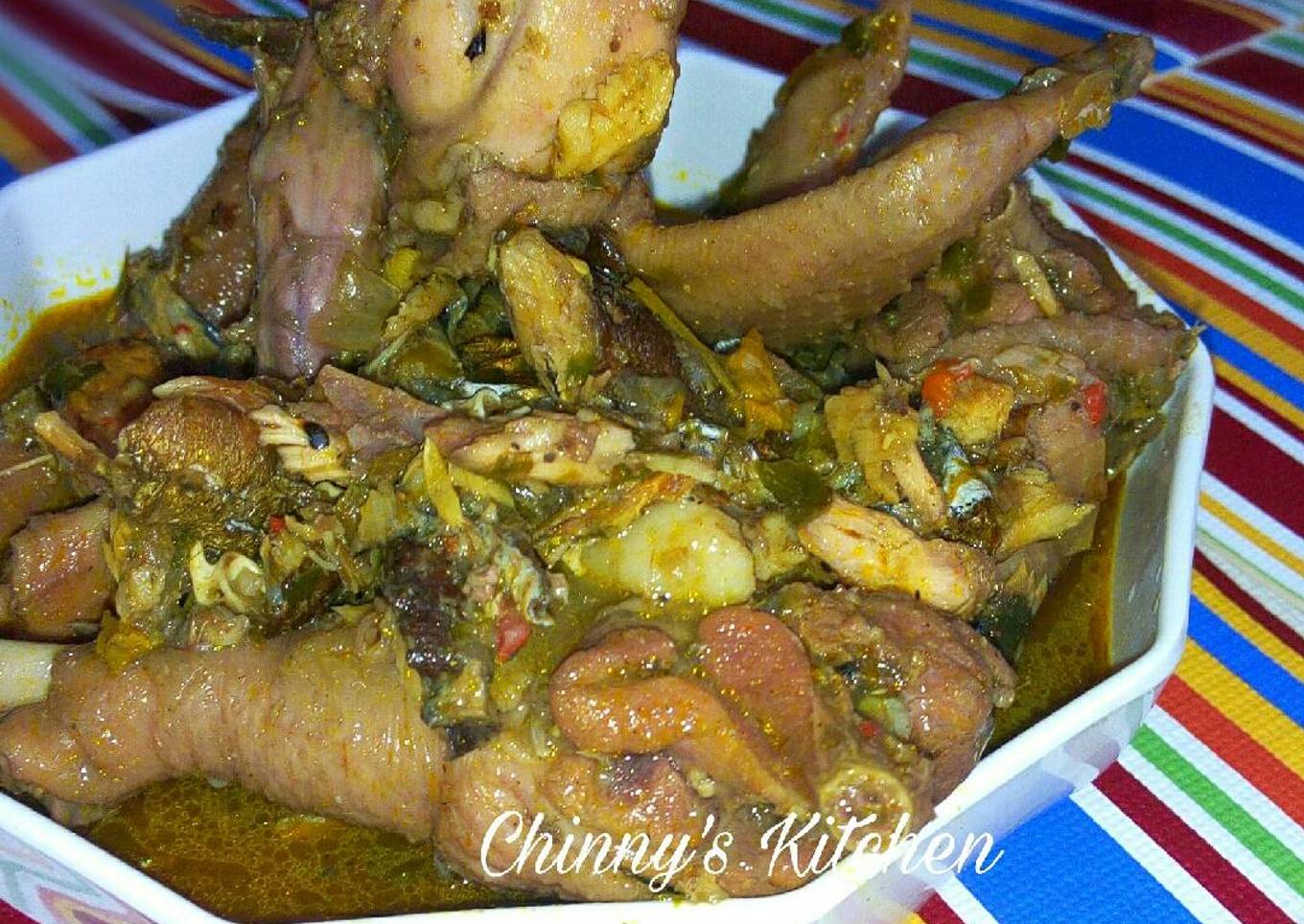 Chicken pepper soup